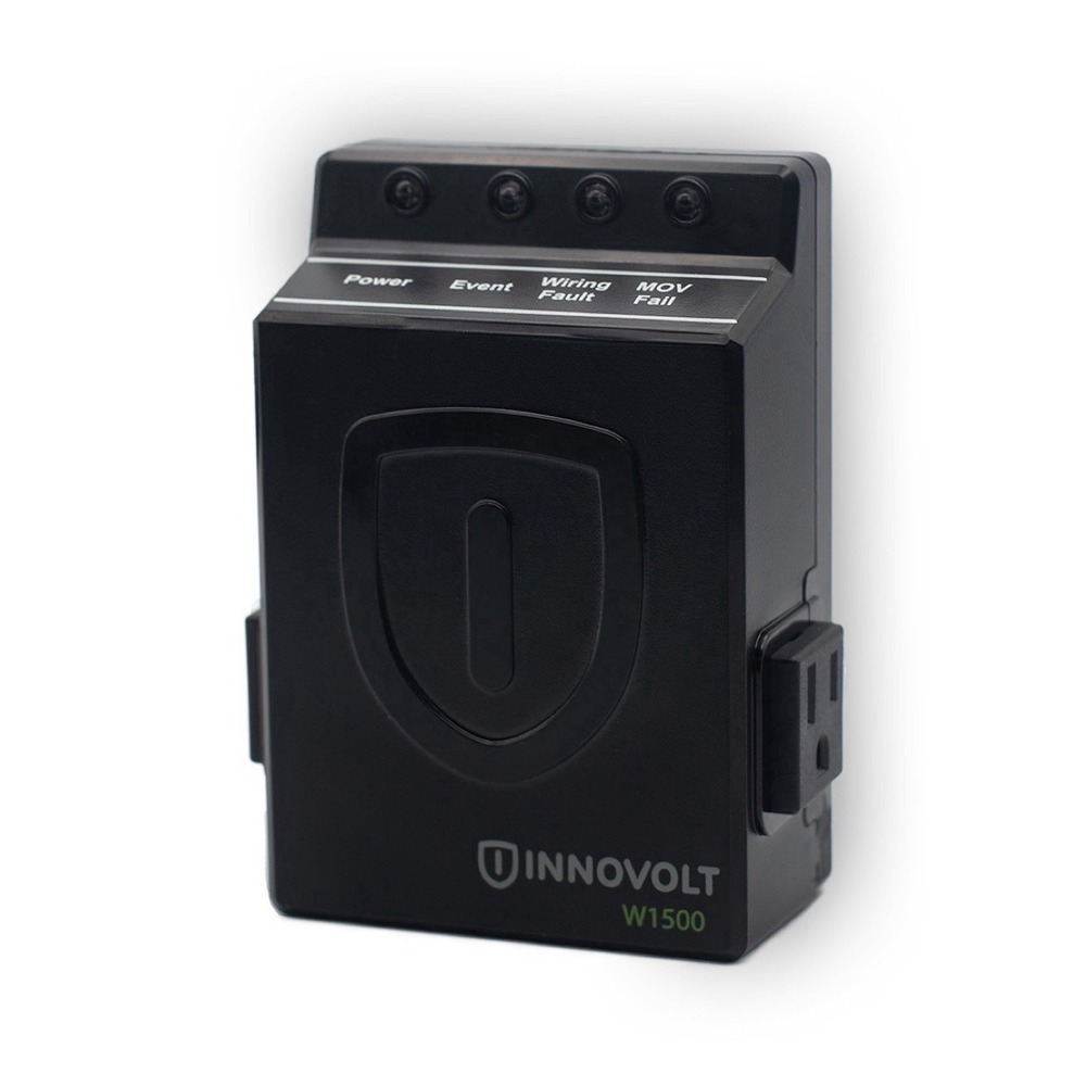 Innovolt W1500-15-120 Power Protector Surge Suppressor Voltage Regulator RJ45/11